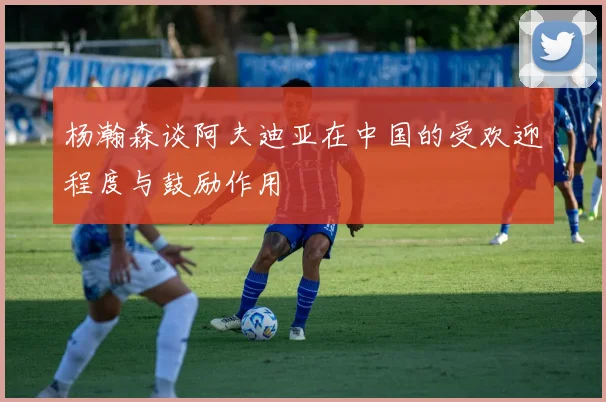 杨瀚森谈阿夫迪亚在中国的受欢迎程度与鼓励作用